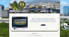 Desktop Screenshot of honolulupd.org